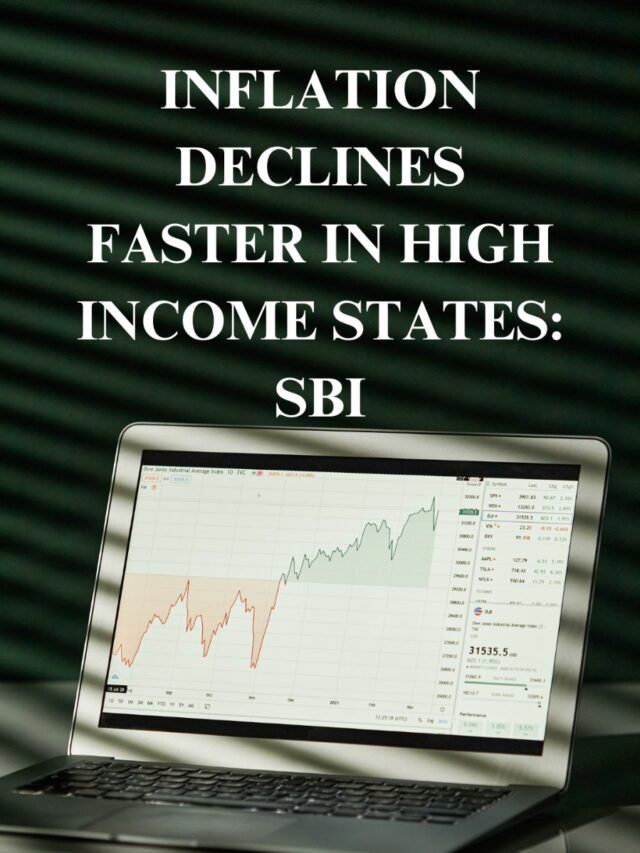 Inflation declines faster in high income states: SBI