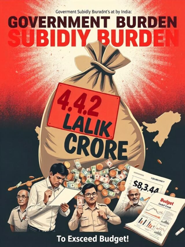 Government Subsidy Burden to Exceed Budget, Likely to Hit ₹4.2 Lakh Crore
